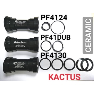 Trục Giữa Dòng Ép vòng ngoài 41mm, cốt giò 24mm, PF4124,PF4124LS,PF41DUB,PF4130 Ceramic Kactus Cho Xe Đạp