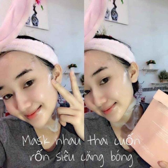 10 Mặt nạ cuống rốn Nhau Thai Cừu tem chính hãng