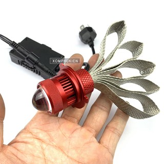 Đèn Pha Bi Cầu Ruby Hàng Cao Cấp Cos Vàng , Pha Trắng [ 1 Chiếc ]