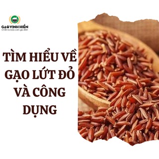 gạo lứt đỏ rang sẵn 500g