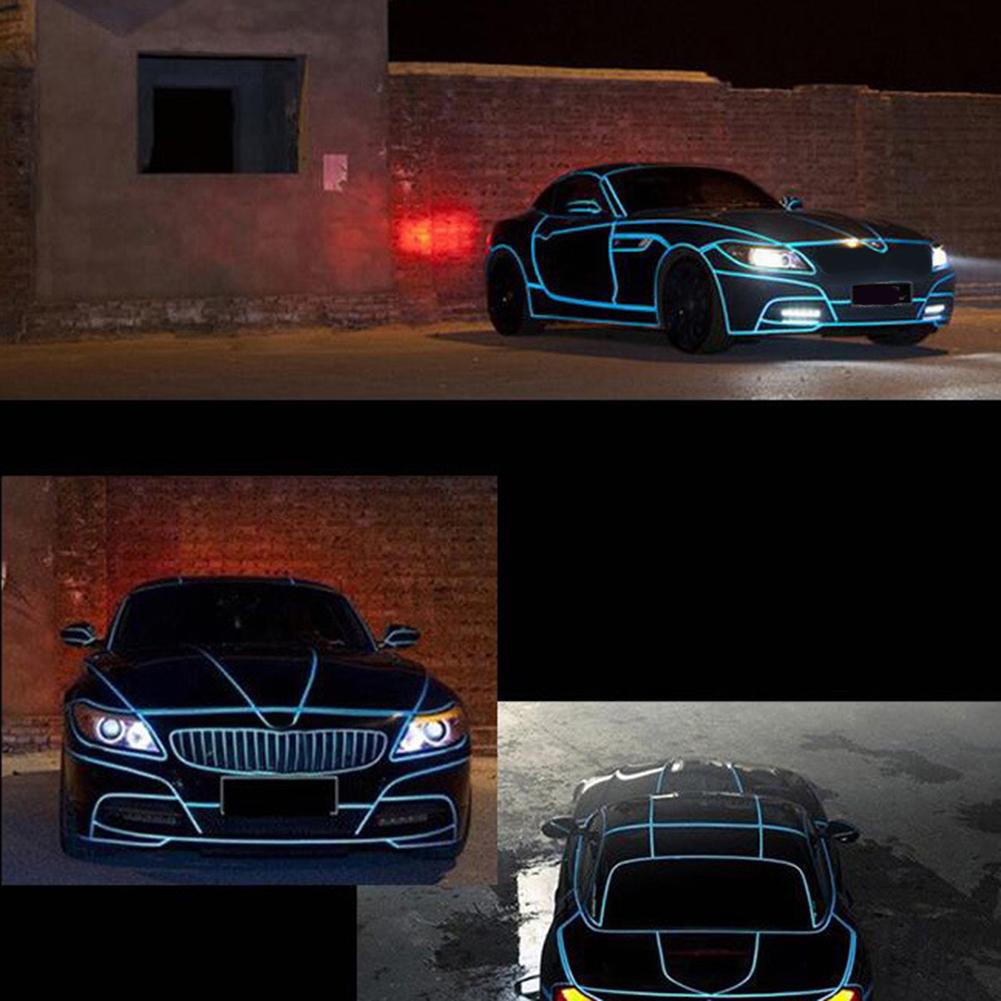 Cuộn Băng Dính Phản Quang 1cm X 5m Cảnh Báo An Toàn Cho Xe Hơi