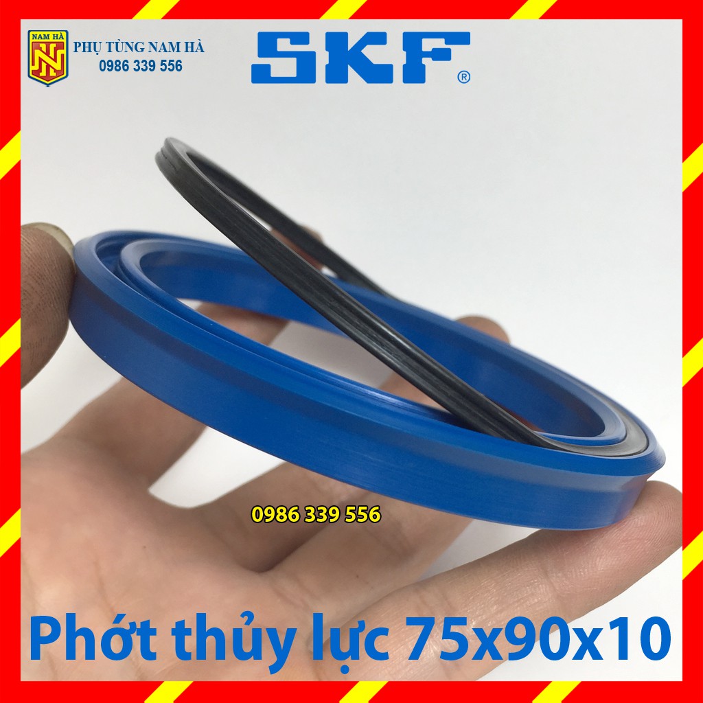 Phớt phốt thủy lực SKF IDI 75x90x10 phớt ty cần Hydraulic seal