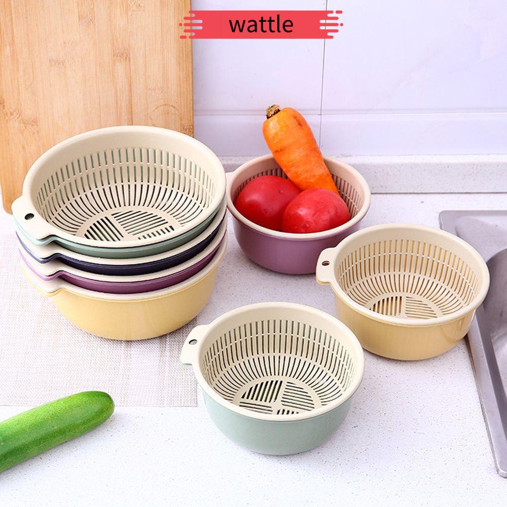 Giỏ rửa rau củ quả 2 trong 1 đa dụng cho bếp