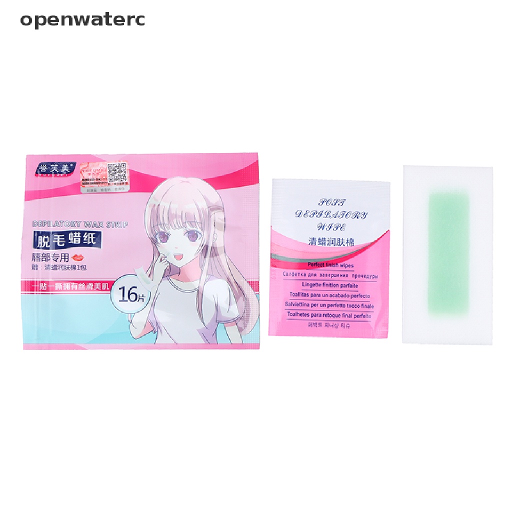 Bộ 16 Miếng Dán Tẩy Lông Cơ Thể Tiện Dụng