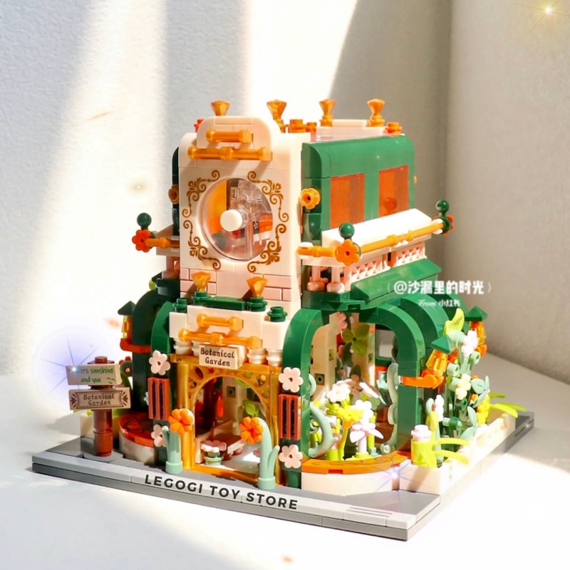 Đồ chơi xếp hình Legogi BOTANICAL GARDEN JAKI 867 mảnh ghép mô hình lắp ghép