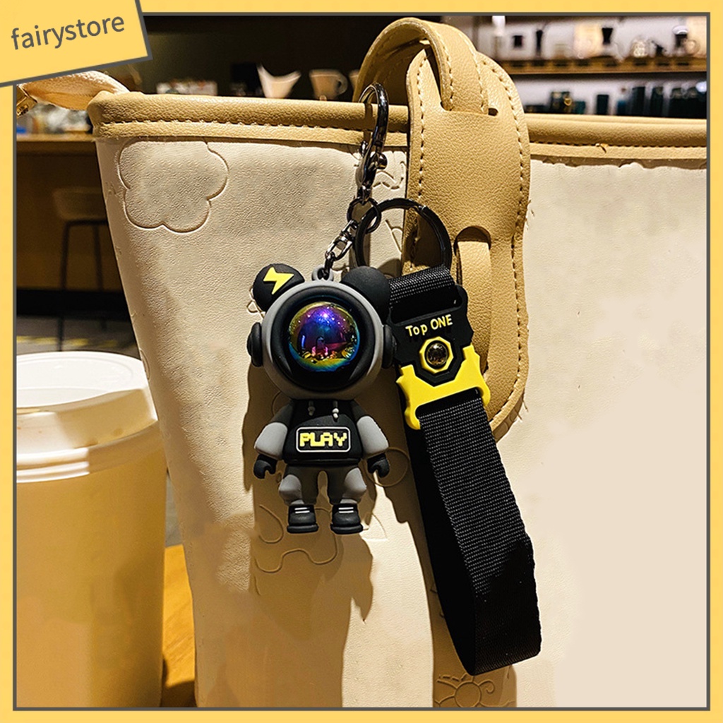 KDFS- PVC Keychain Cartoon Bear Shape Key Chain Perfect Gifts for Daily