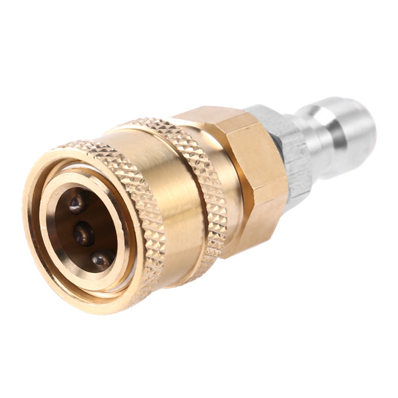 Bộ Đầu Nối Vòi Phun Nước Áp Suất 1 / 4 Inch Kèm 10 Vòng Đệm O-Ring.5000 Psi