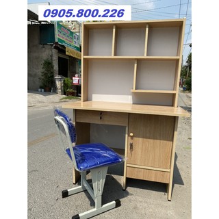 BÀN HỌC SINH LIỀN KỆ MDF 1M GIÁ RẺ HCM