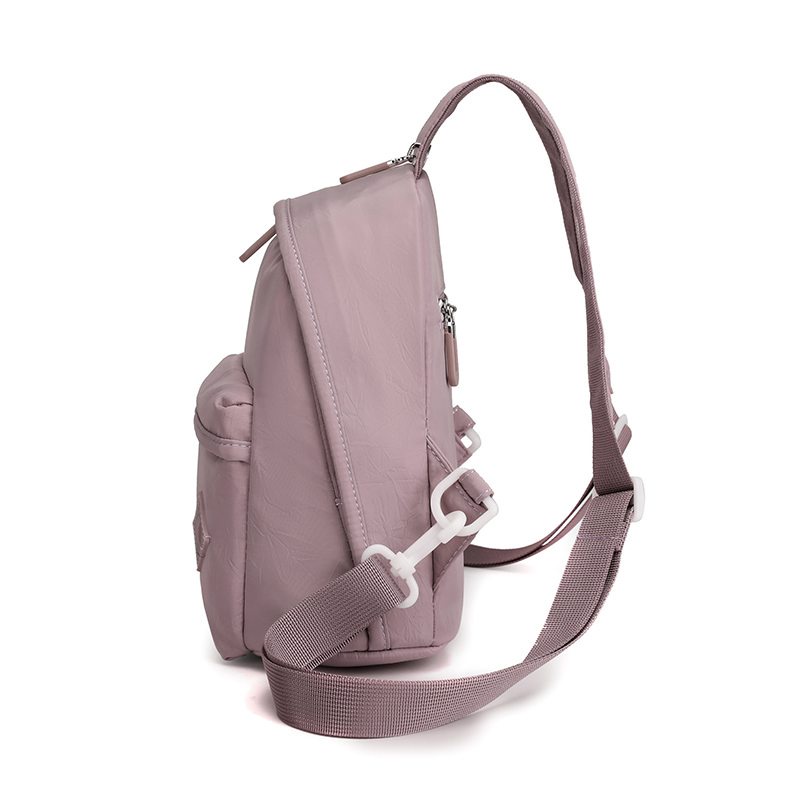 Ba Lô Vải Oxford Mini Đeo Trước Ngực Phong Cách Thời Trang Hàn Quốc Nhật Bản Cho Nữ