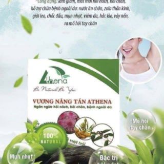 VƯƠNG NĂNG TÁN ATHENA (Trị dứt điểm hôi nách, hôi chân)