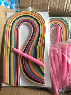 Bộ 10 dụng cụ, que cuốn quilling loại xịn