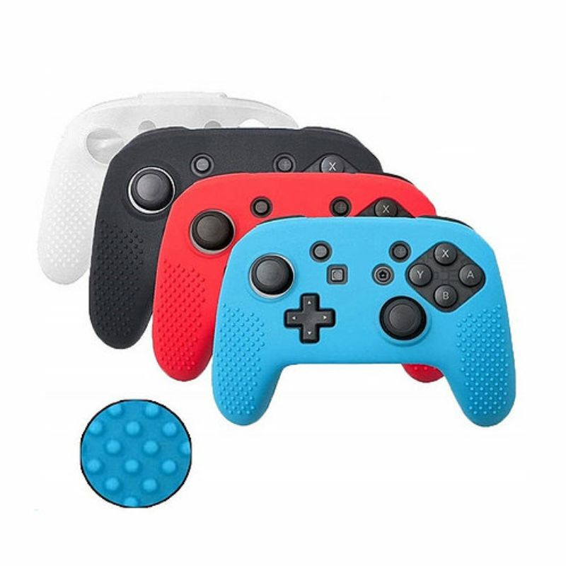 Vỏ Silicon Bảo Vệ Cho Tay Cầm Chơi Game Nintendo Switch Pro silicon pro controller