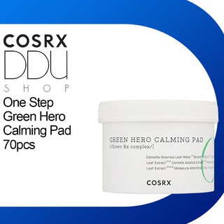 [Hàng mới về] Set 70 miếng bông dưỡng da làm dịu COSRX One Step Green Hero Calming