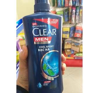 Dầu gội Clear Men 630ml