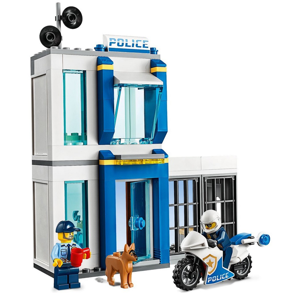 Bộ lắp ráp Thùng Gạch Cảnh Sát - LEGO City 60270 (301 Chi Tiết)