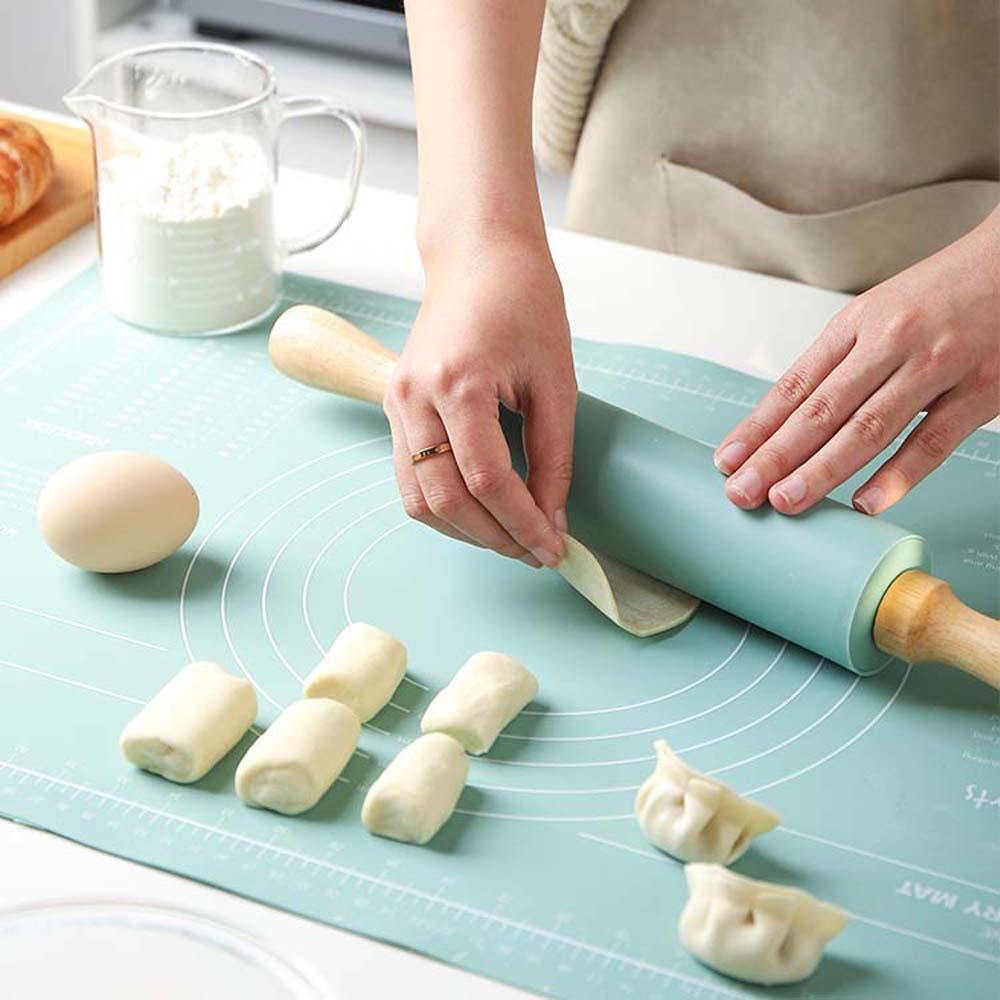 MOCHO Cây Lăn Bột Làm Bánh Bằng Silicone