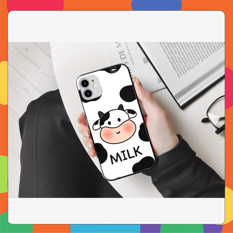 [𝗙𝗥𝗘𝗘𝗦𝗛𝗜𝗣] Ốp lưng iphone bò sữa cute 5/5s/5se/6/6plus/6s/6splus/7/7plus/8/8plus/x/xr/xs/11/12/pro/max/plus/promax/mini