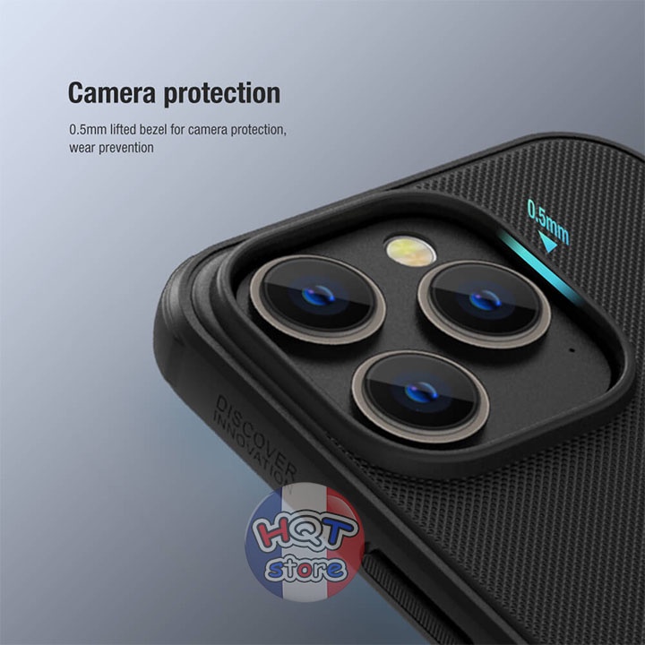 Ốp lưng Nillkin Frosted Shield Pro cho IP 14 Pro Max / 14 Pro