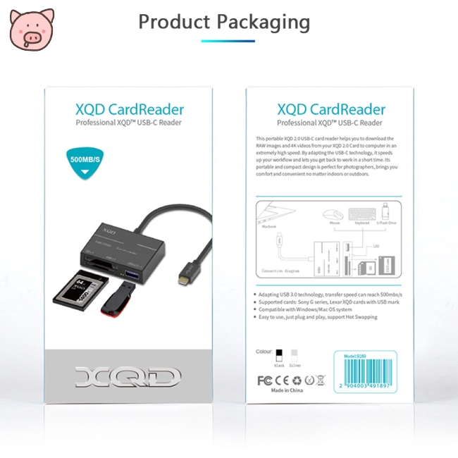 Type-C To XQD/SD Card High Speed Card Reader USB3.0 High Speed Camera Computer Kit Adapter for Sony | BigBuy360 - bigbuy360.vn
