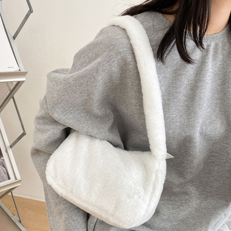 Túi Xách Đeo Vai Phủ Bông Cỡ Nhỏ Thời Trang Sành Điệu