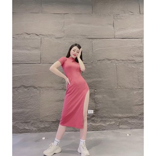 Đầm Body Xẻ Tà Cao