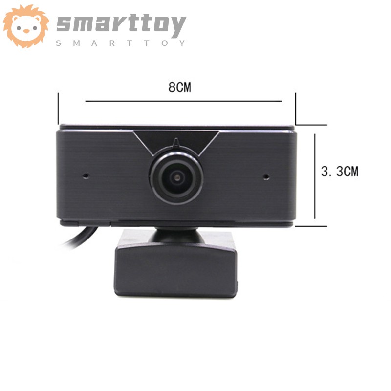 HD 1080P Webcam Free Drive USB Built-in Noise Reduction Mic Video Calling Living Streaming PC Camera