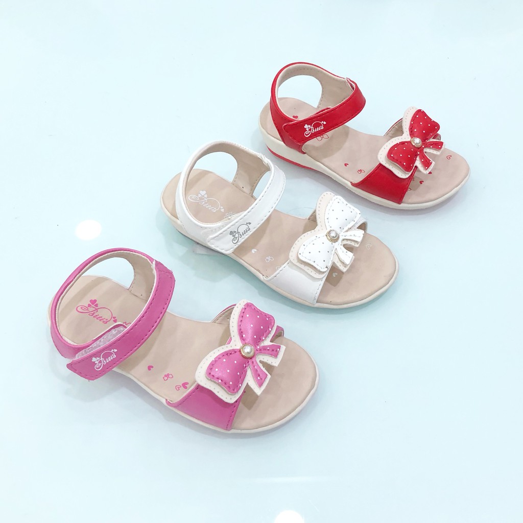 Sandal bé gái BlTIS 24-35 ❤️FREESHIP❤️ Dép quai hậu học sinh gắn nơ xinh xắn DTG001200