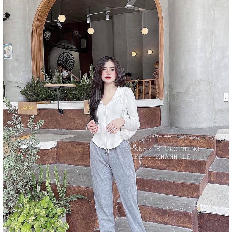 Bộ thể thao nữ áo body , quần bom