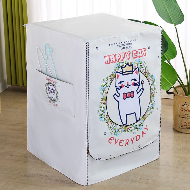 Bọc trùm máy giặt cửa ngang vải bạt 6kg đến 11kg chống nước loại dày Dotina BTN05