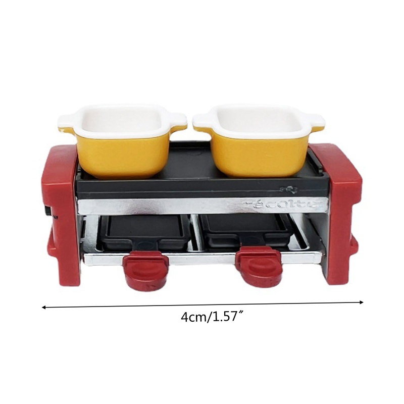 Lò Nướng Bbq Mini Trang Trí Nhà Búp Bê