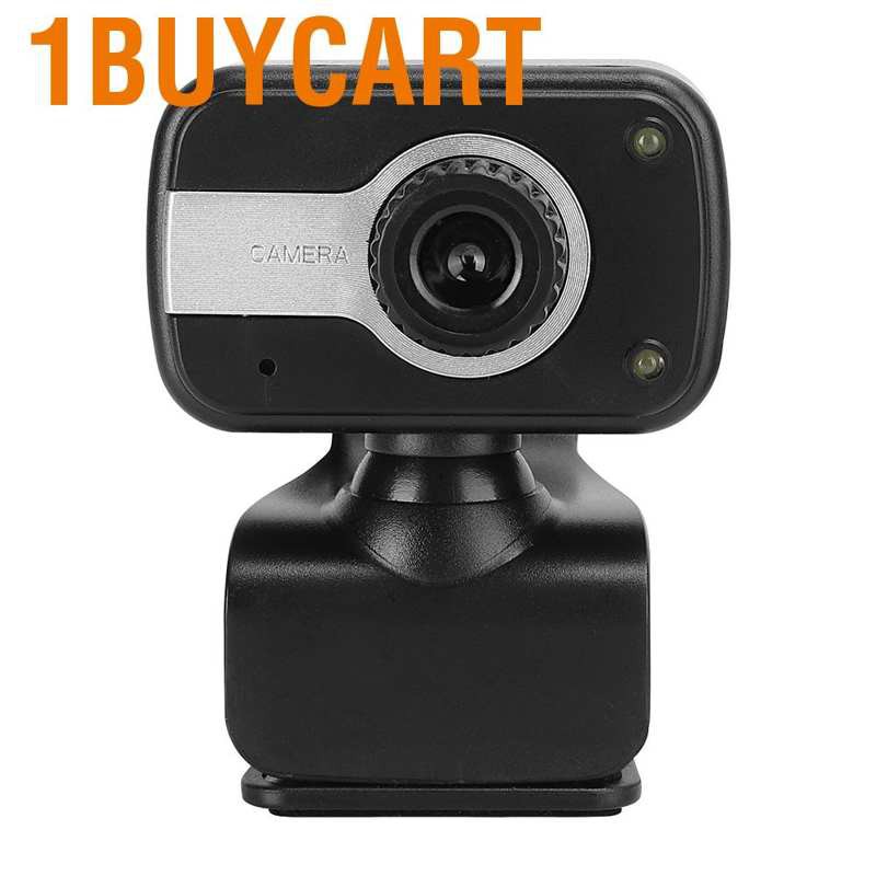 1buycart 12MP Webcam USB Rotatable Auto Focusing Camera Microphone for PC Laptop Desktop