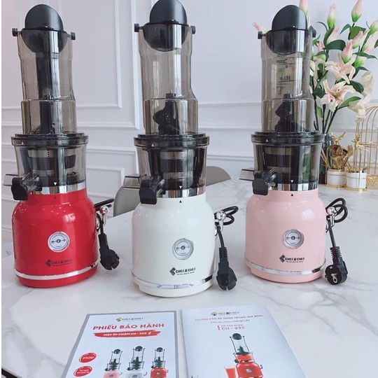 MÁY ÉP CHẬM NGUYÊN QUẢ CHEF&CHEF CH-333 / MÁY ÉP CHẬM CHEF&CHEF CH-210A