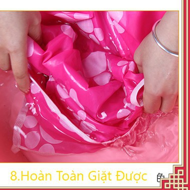 Tủ vải khung gỗ 3 buồng gỗ BỌC NHỰA cao cấp
