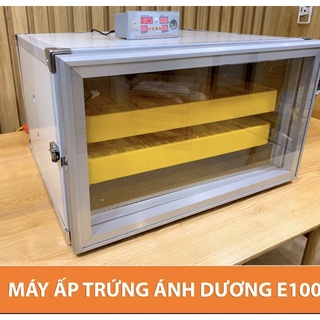Máy ấp trứng ánh dương e100- tự động đảo trứng - ấp tối đa 120 trứng - bảo hành 1 năm chính hãng