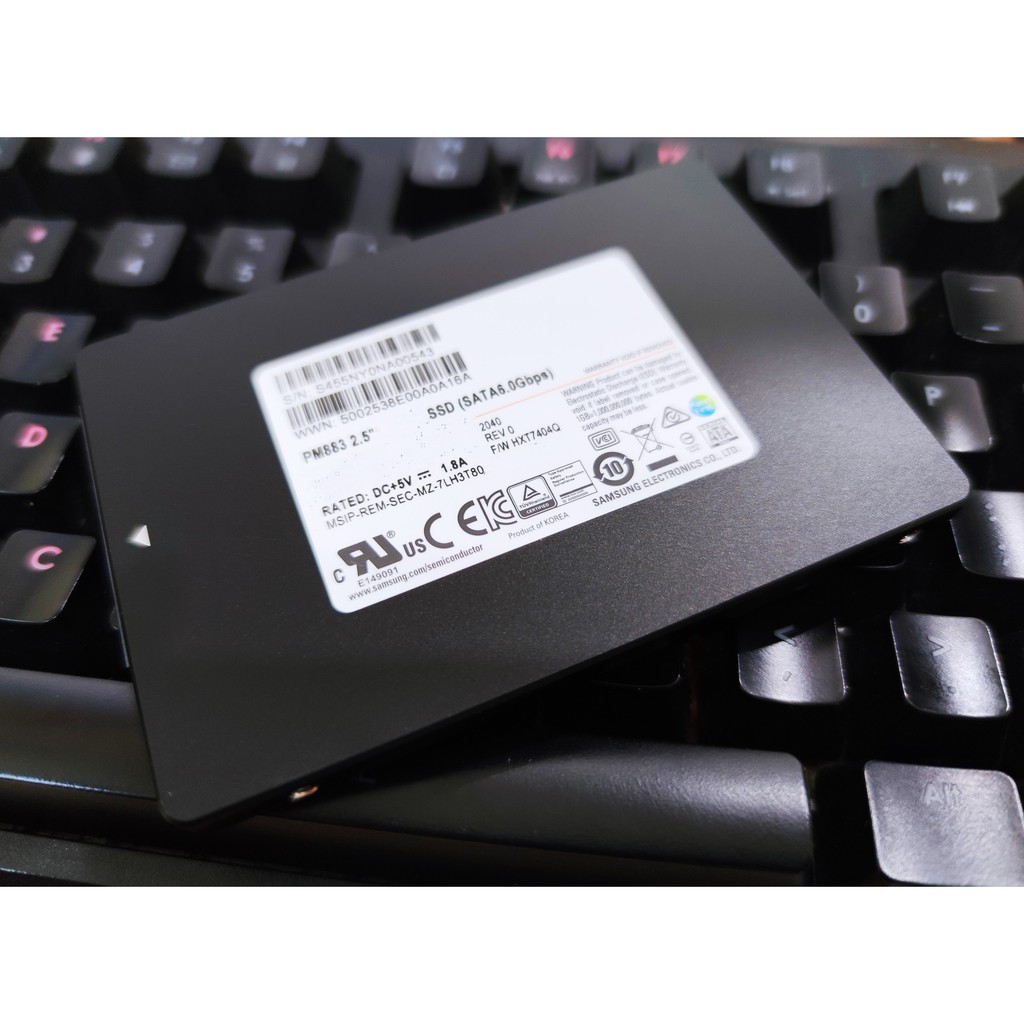 Ổ Cứng SSD Enterprise Samsung PM883 - Chính Hãng Samsung - Bảo Hành 3 năm (1 đổi 1) | WebRaoVat - webraovat.net.vn