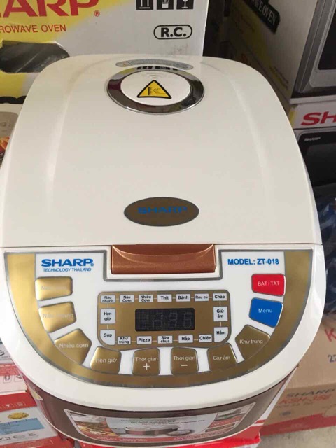 Nồi Cơm Điện Tử Sharp ZT-018 BH 12 Tháng | BigBuy360 - bigbuy360.vn