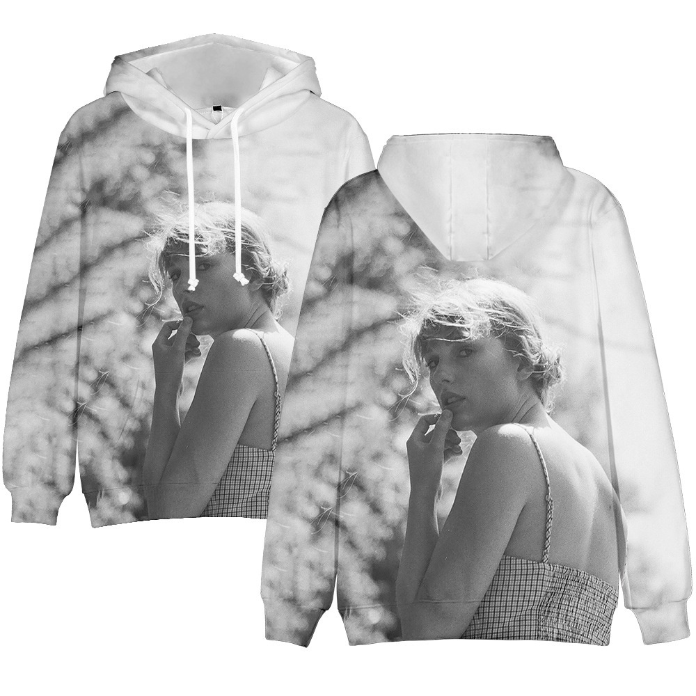 Áo Hoodie Tay Dài In Hình Taylor Swift Trẻ Trung 2022