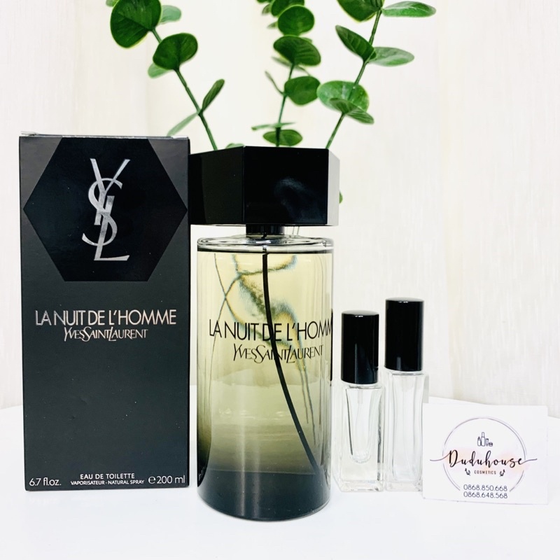 Mẫu thử  Nước hoa YSL La Nuit De L’Homme EDT 2ml/5ml/10ml