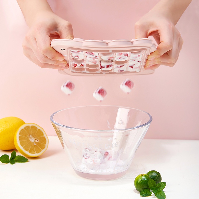 Khuôn làm kem 25 ô, làm đá, rau câu hình thú dễ thương - Khuôn kem