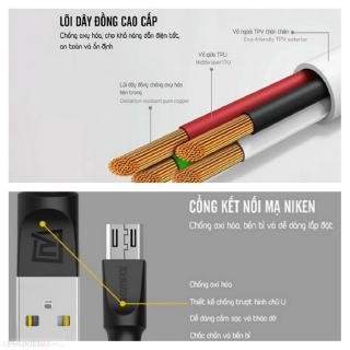Dây cáp sạc lò xo cổng Micro USB giá rẻ