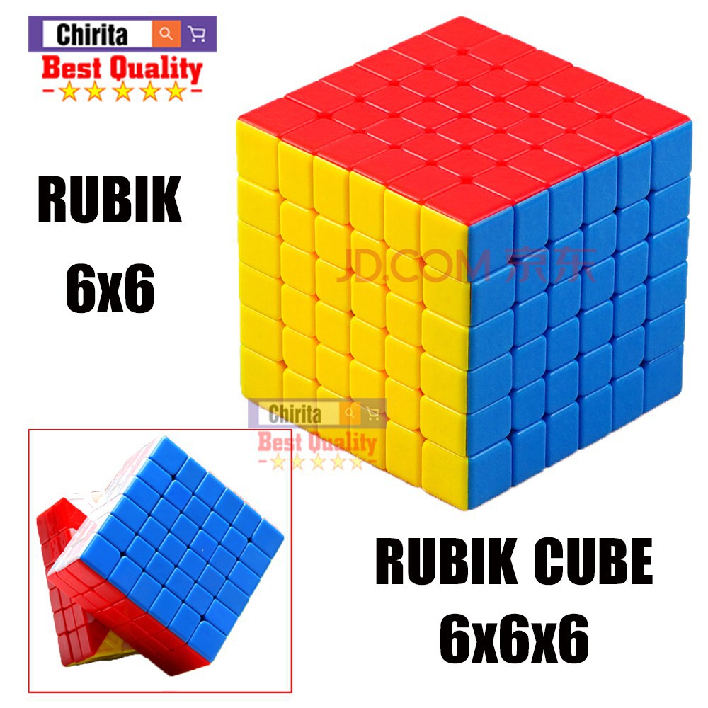 Rubik 6x6 Không Viền DÒNG CAO CẤP