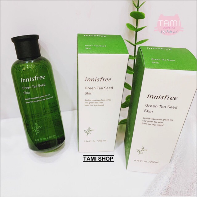 Nước Hoa Hồng Innisfree Green Tea Seed Skin