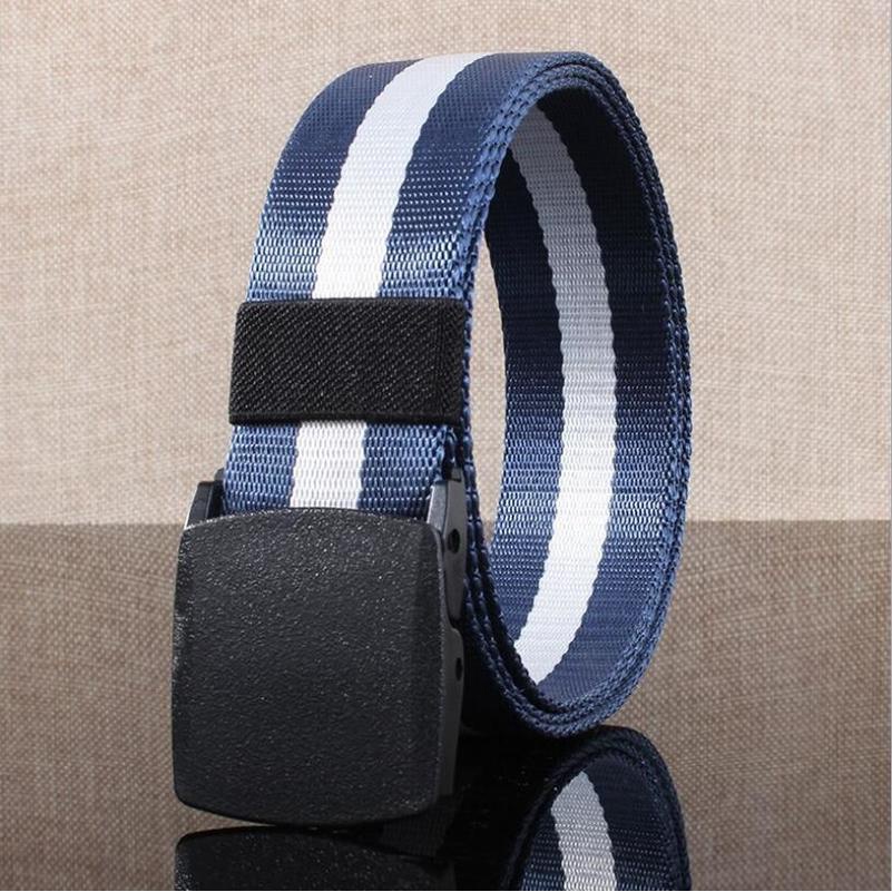 Thắt Lưng Nylon Khóa Tự Động Cao Cấp Phong Cách Quân Đội Cho Nam Nữ