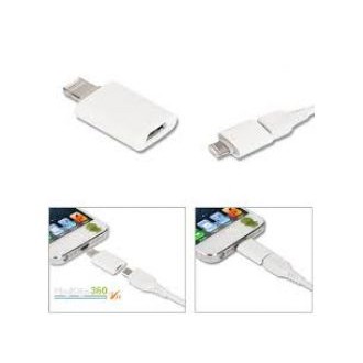 đầu nối cáp sạc samsung ra dầu iphone