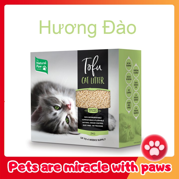 Cát Vệ Sinh Hữu Cơ Bã Đậu Nành Cho Mèo Tofu Cat Litter 7l PetLand