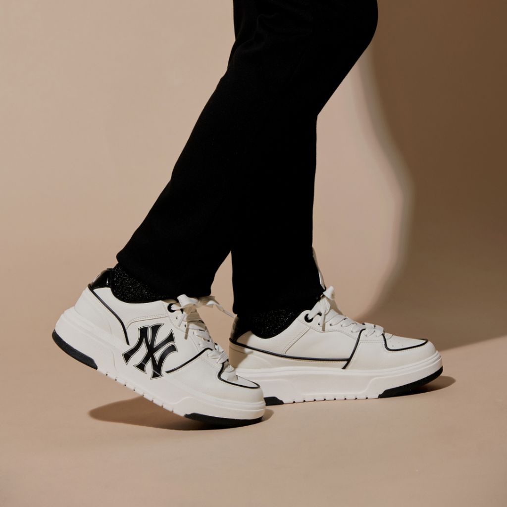 Giày thể thao MLB chunky liner NY đen off white bản mới hot trend 2022 đủ size nam nữ hàng chuẩn FullBoxBill
