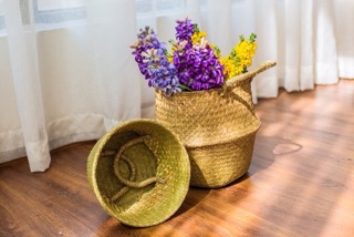 Sọt cói trồng cây đựng đồ