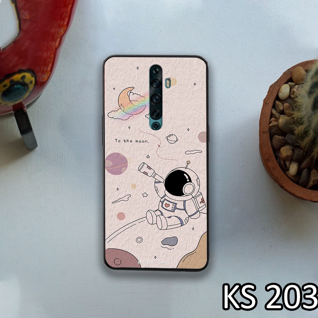 Ốp lưng Oppo Reno - Oppo Reno Z - Ốp in hình Phi hành gia cực hot