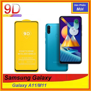 Kính cường lực SAMSUNG M11/ A11 - Full màn hình - Độ cứng 9H