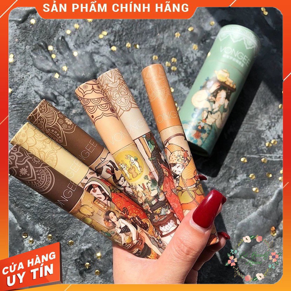[SẴN-NEW] Set Son Cổ Trang 6 Thỏi Nội Địa Trung VONGEE Lên Màu Chuẩn Đẹp Lâu Trôi [MUA NGAY] | BigBuy360 - bigbuy360.vn